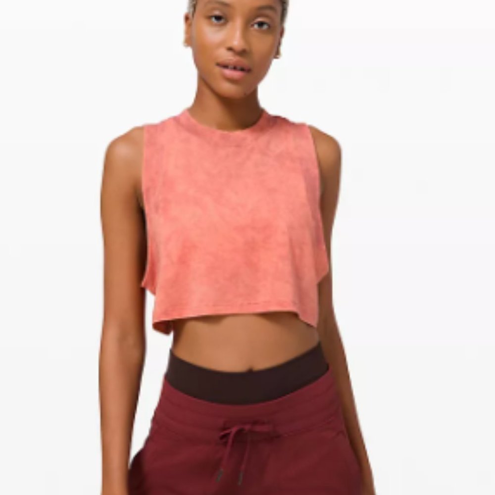 Lululemon All Yours Crop Tank Top